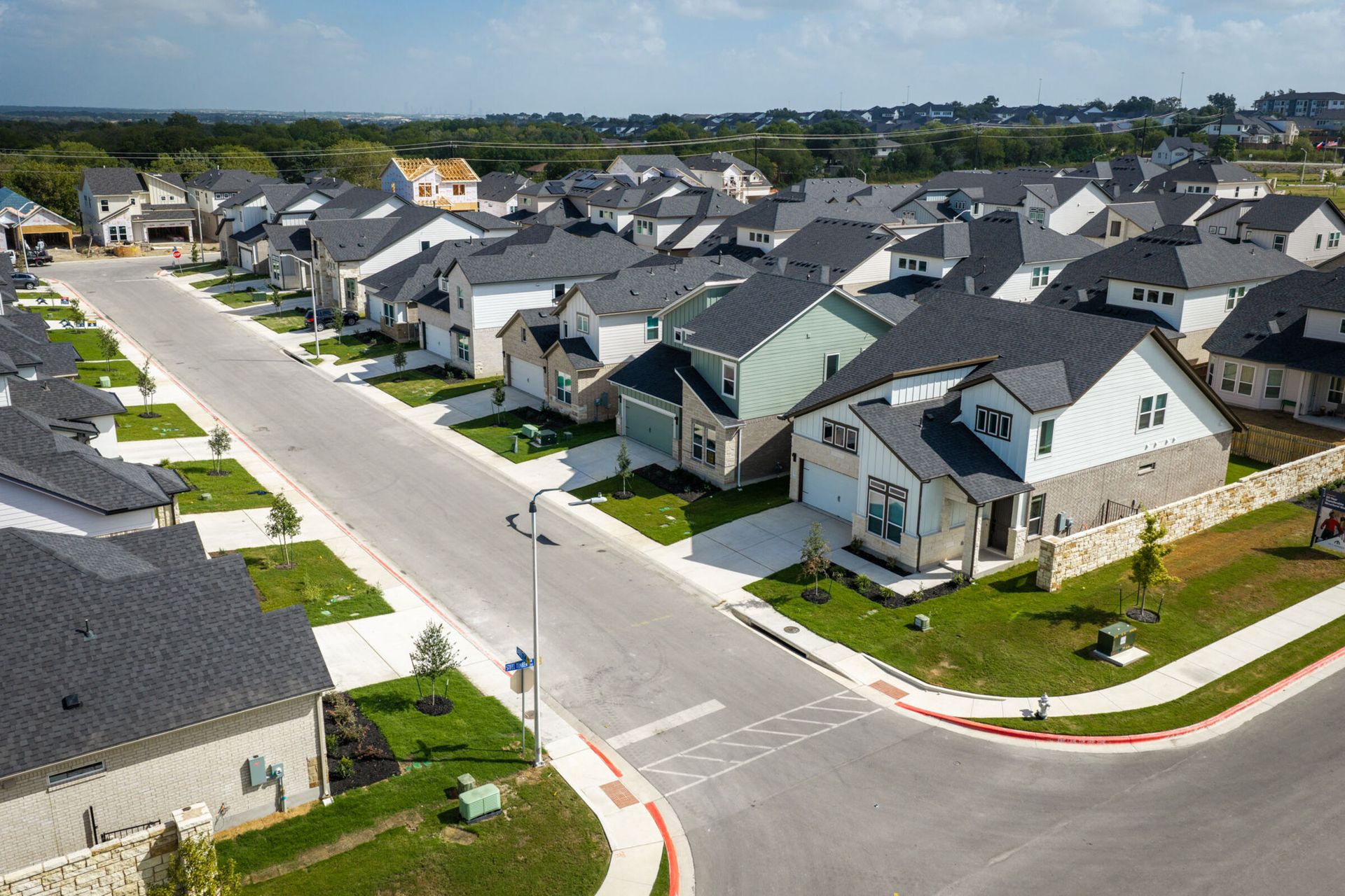 Streetscape in Estancia West