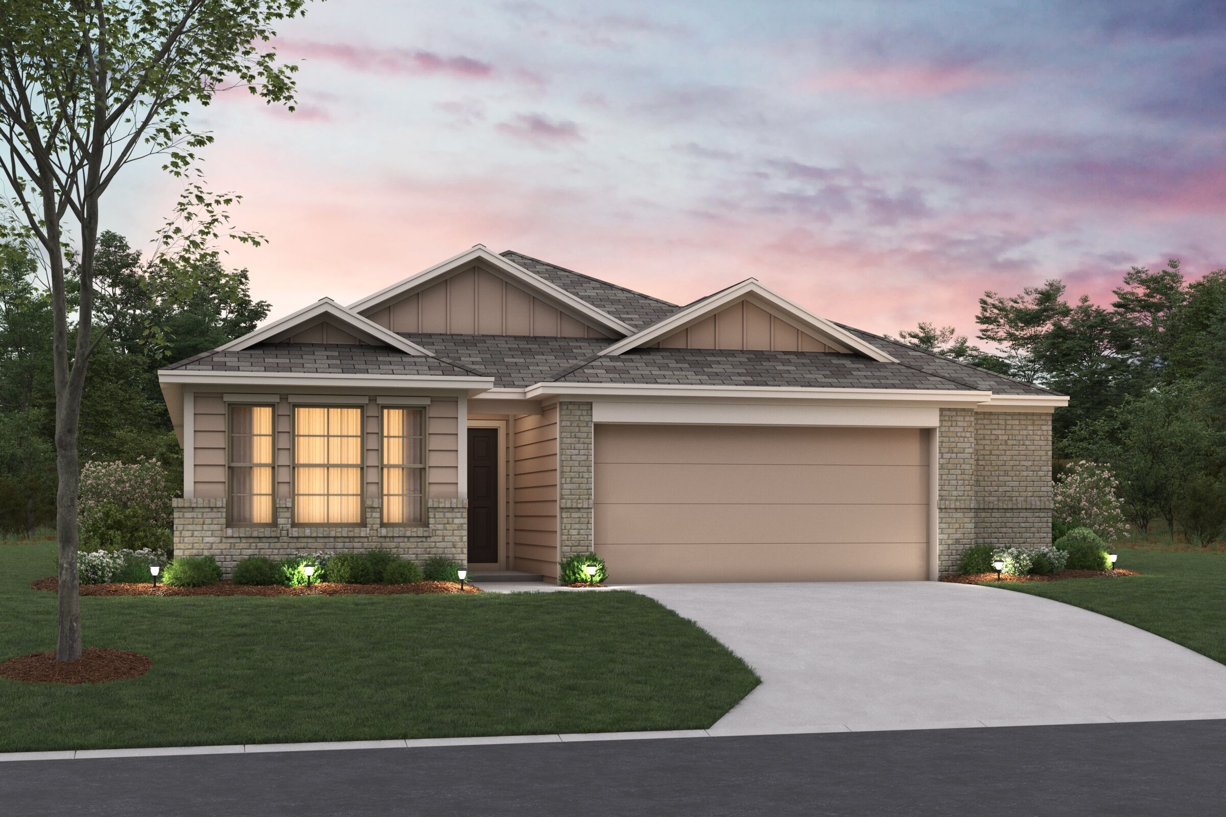Freestone - Meadows at Clear Springs: New Braunfels, Texas - M/I Homes