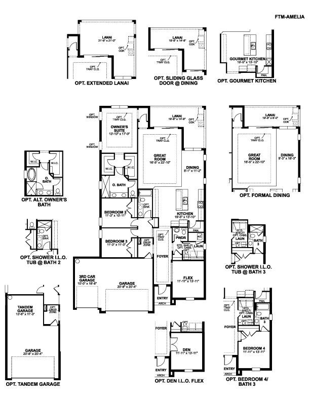 Amelia Floorplan