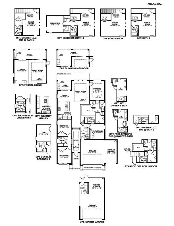 Calusa Floorplan