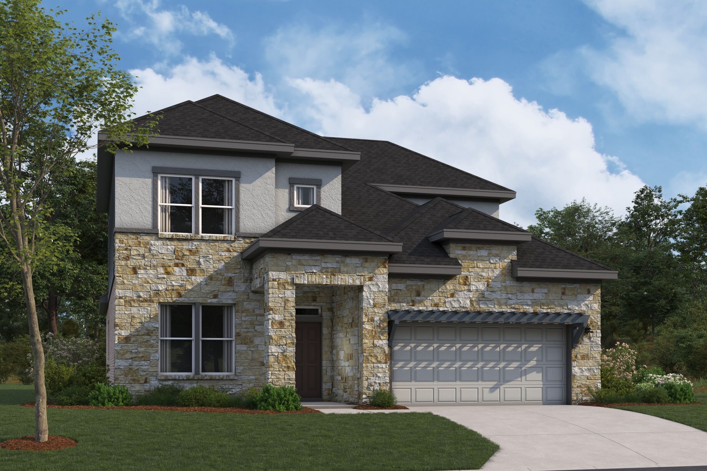 Franklin II - Edgewood: Leander, Texas - M/I Homes
