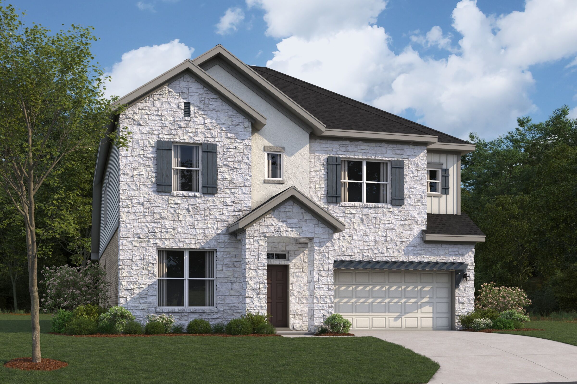 Bonnell II - Barksdale: Leander, Texas - M/I Homes