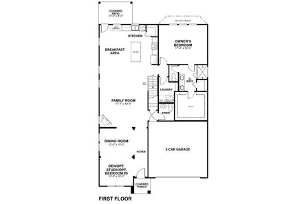 Congress II Floor Plan - M/I Homes