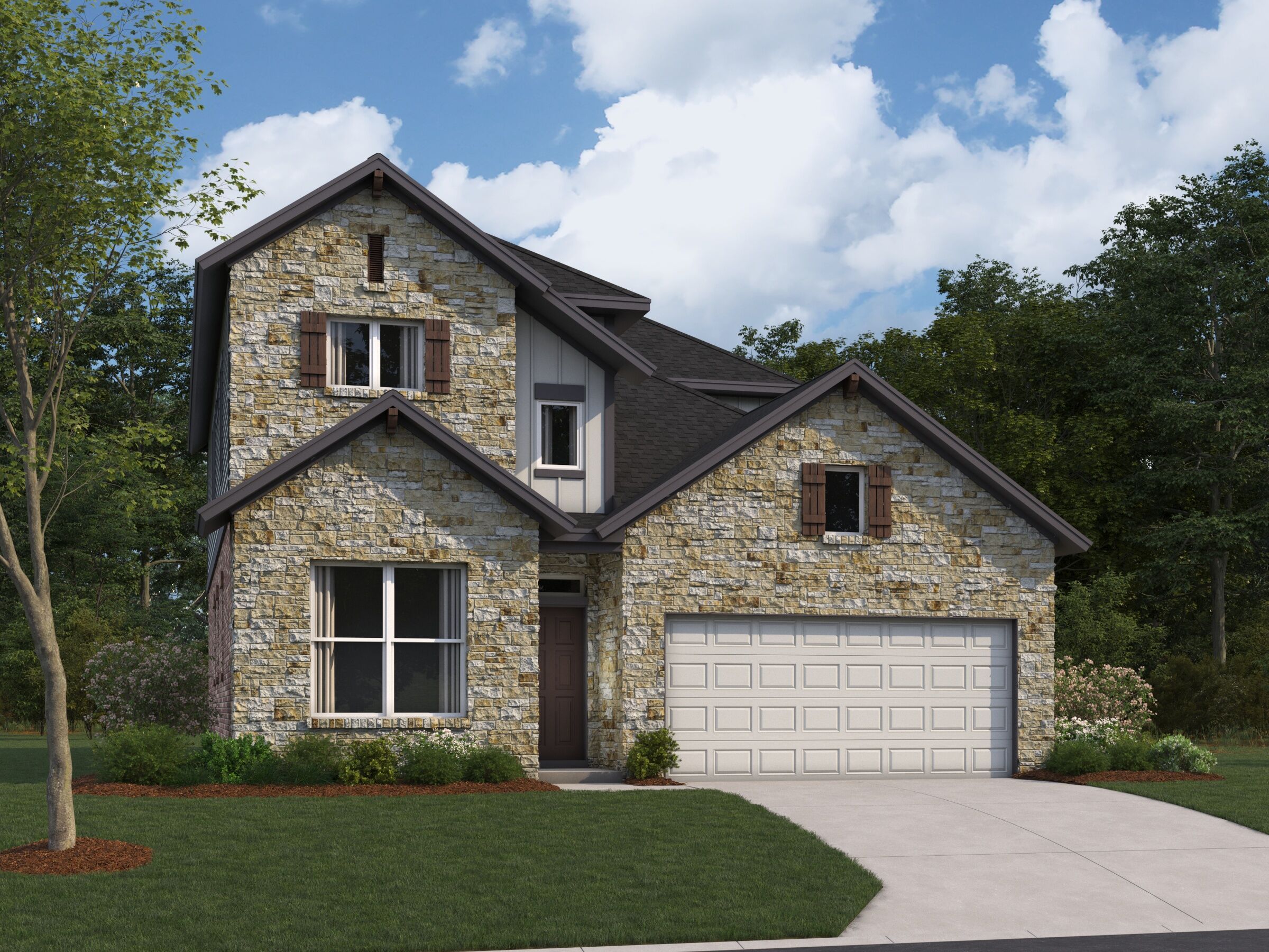 Dexter - Cedar Brook: Leander, Texas - M/I Homes
