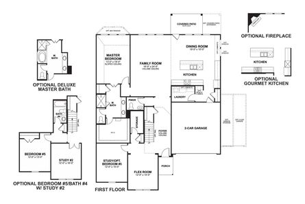 San Gabriel Floor Plan - M/I Homes