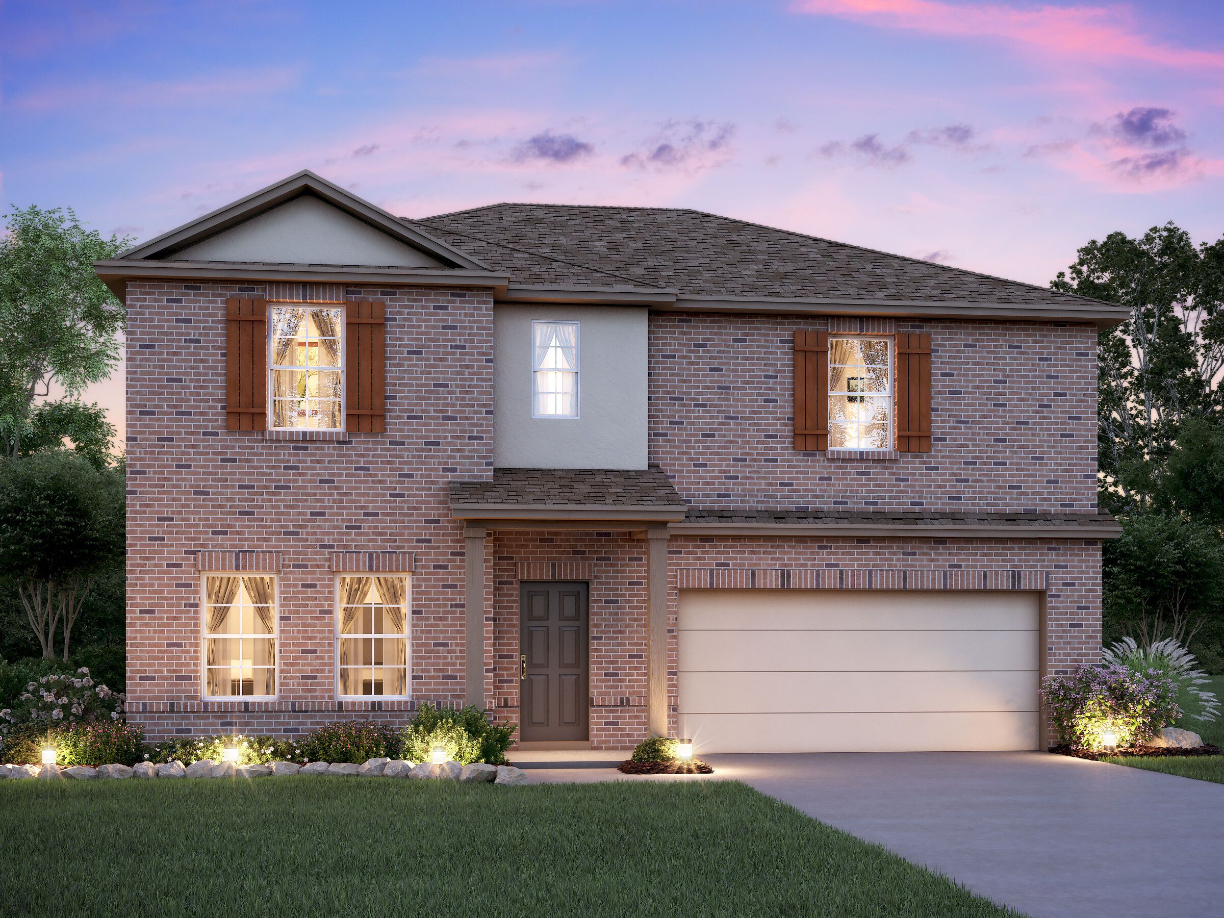 Columbus - Mobberly Farms: Pilot Point, Texas - M/I Homes