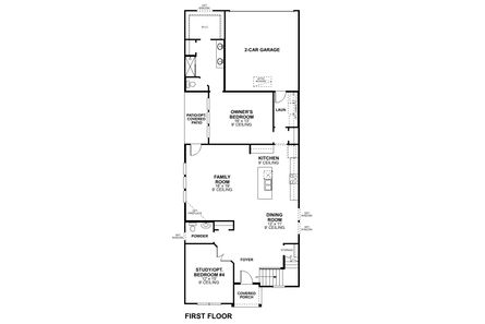 Eucalyptus Floor Plan - M/I Homes