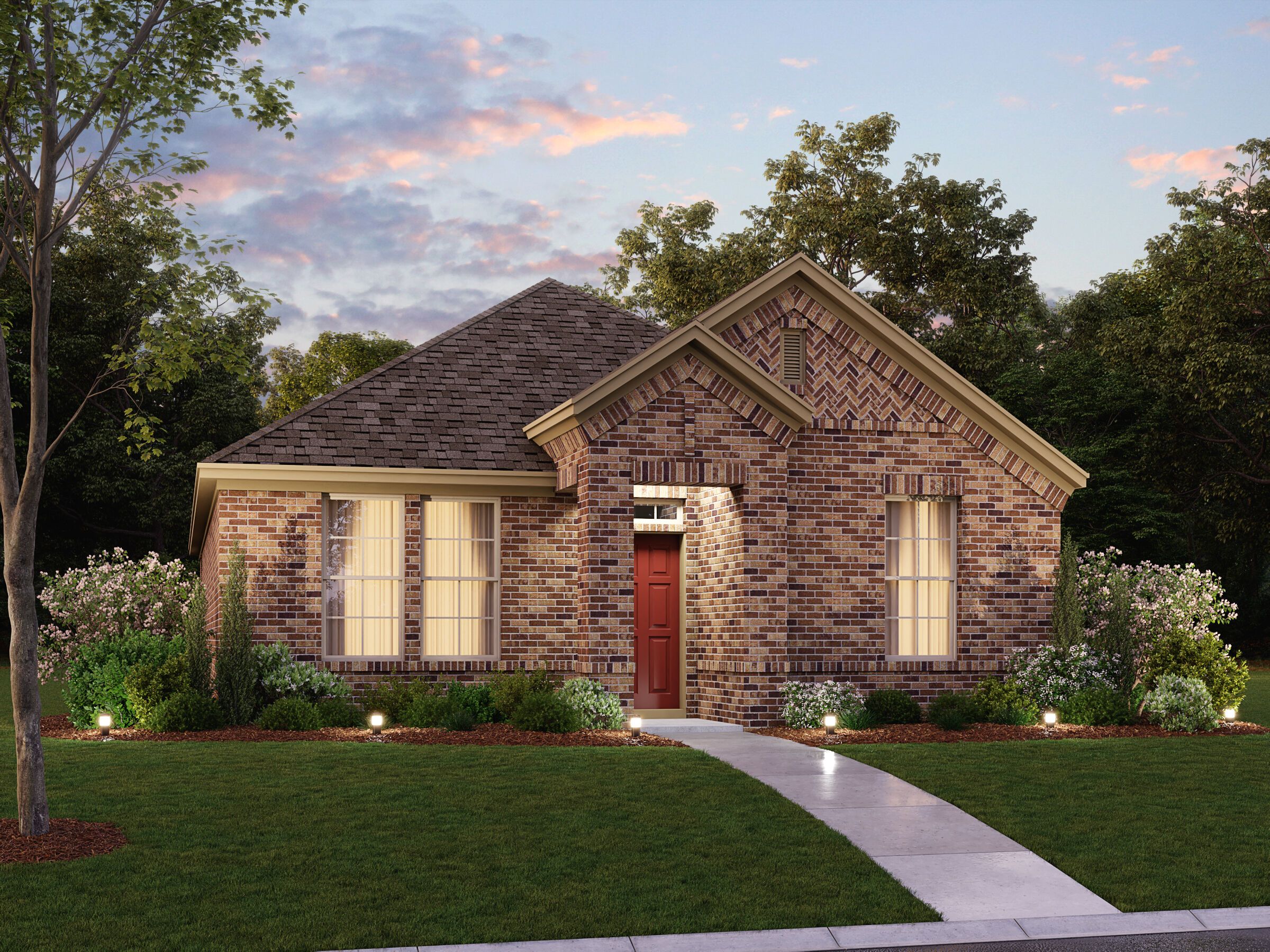Orchid - Tarrytown: Crowley, Texas - M/I Homes