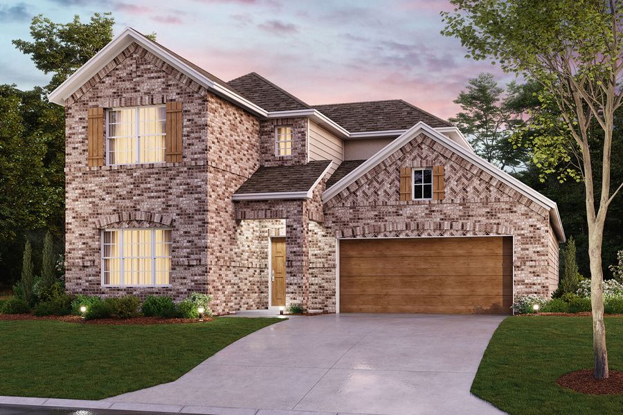 Livingston by M/I Homes in Fort Worth TX