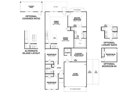 Freestone Floor Plan - M/I Homes