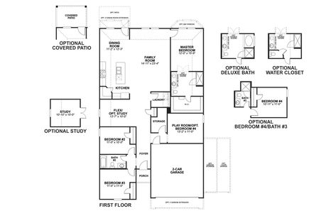 Pizarro Floor Plan - M/I Homes