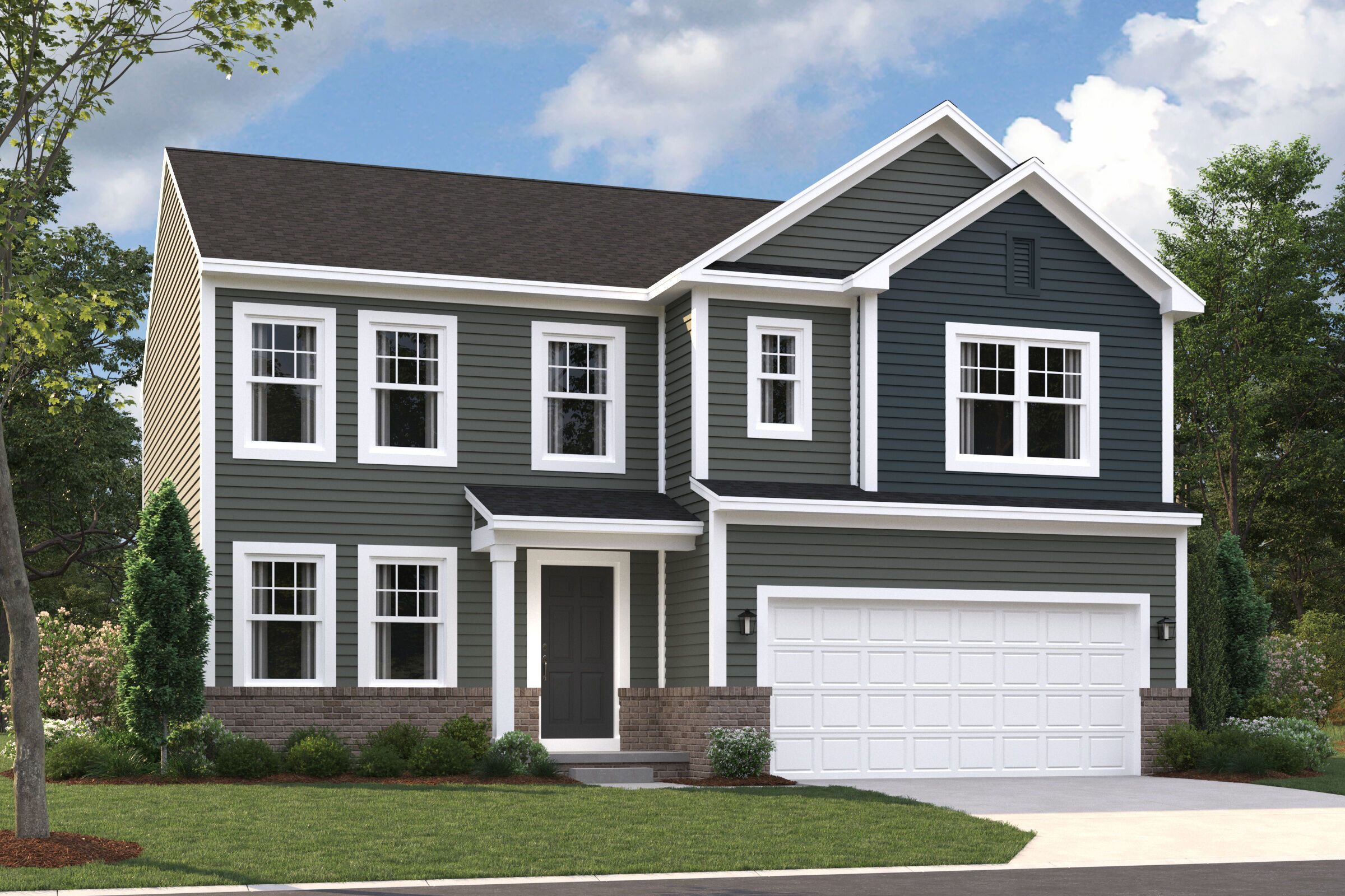 Aubrey - Cambridge Park: Grand Blanc, Michigan - M/I Homes