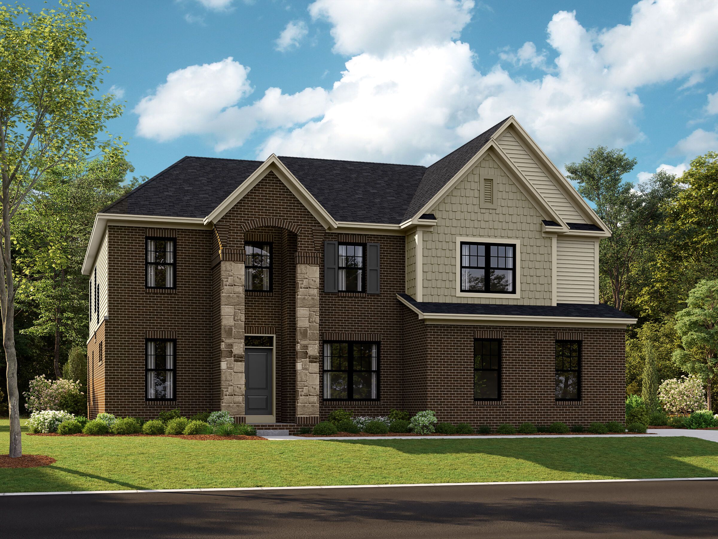 Newberry - Powell Ridge: Washington Township, Michigan - M/I Homes