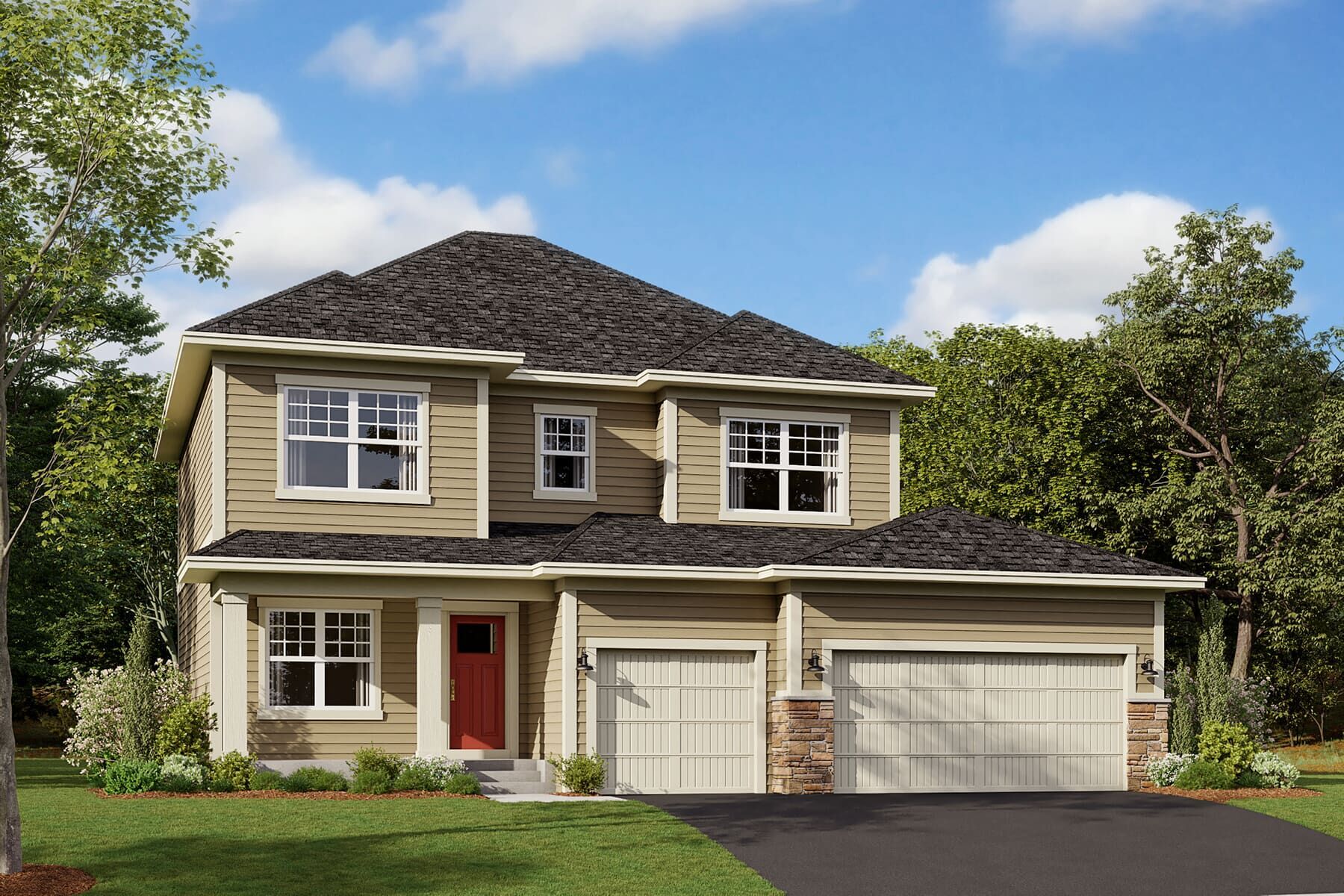 Taylor - Woodland Cove: Minnetrista, Minnesota - M/I Homes