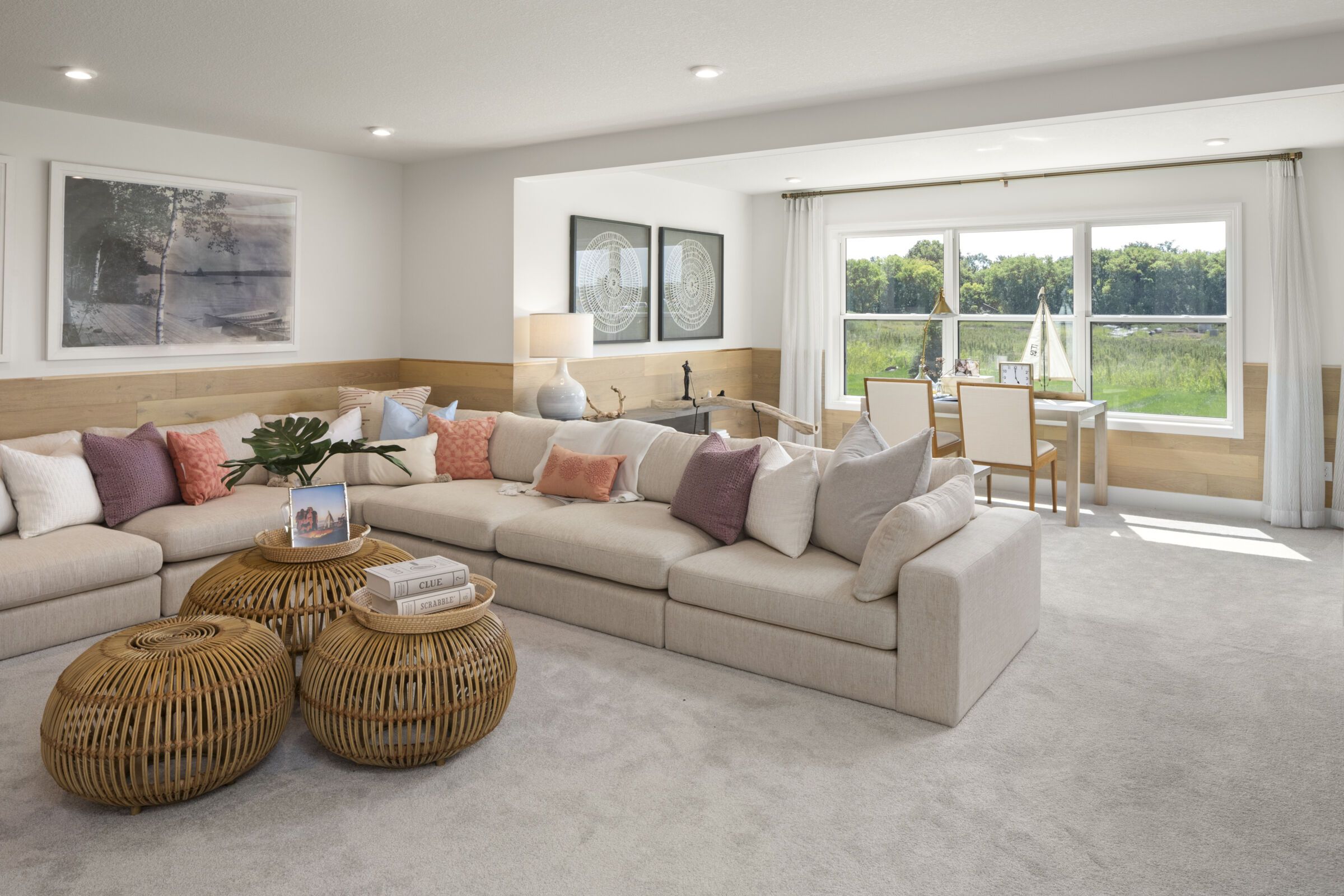 Lower Level Recreation Room - Representational Photo