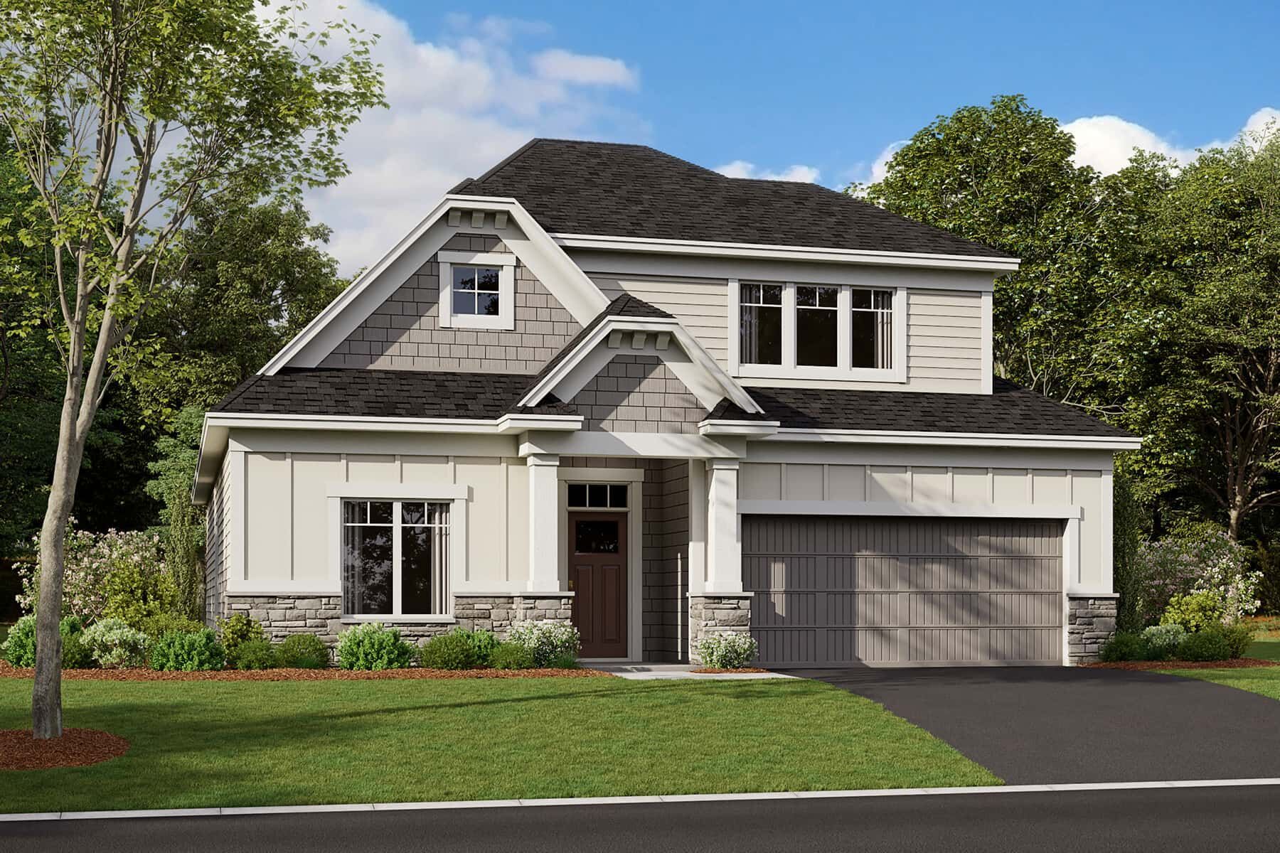 Aspen - Mississippi Landing: Cottage Grove, Minnesota - M/I Homes