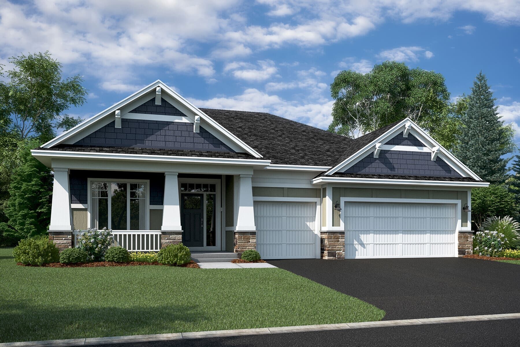 Langford - Woodland Cove: Minnetrista, Minnesota - M/I Homes