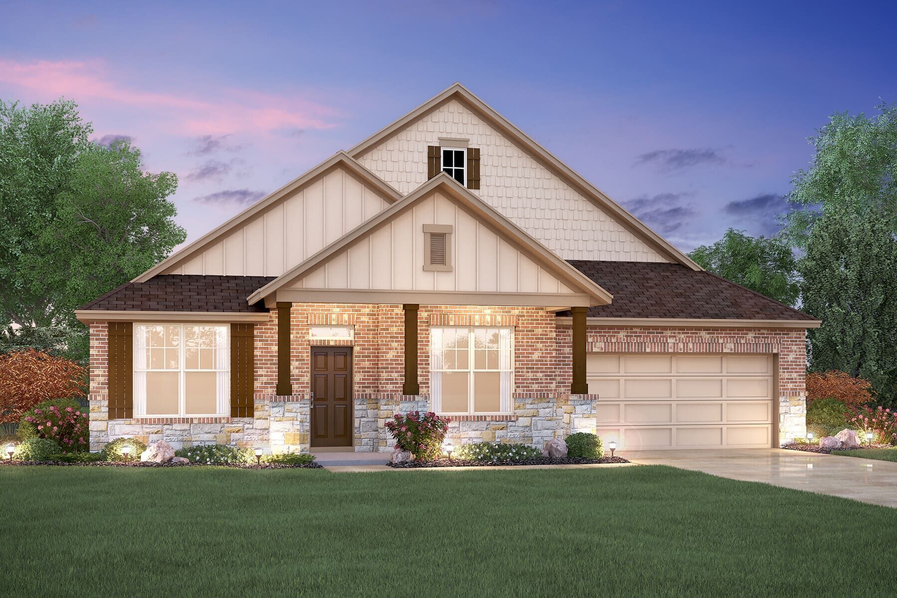 Angelina - Preserve At Annabelle Ranch: San Antonio, Texas - M/I Homes