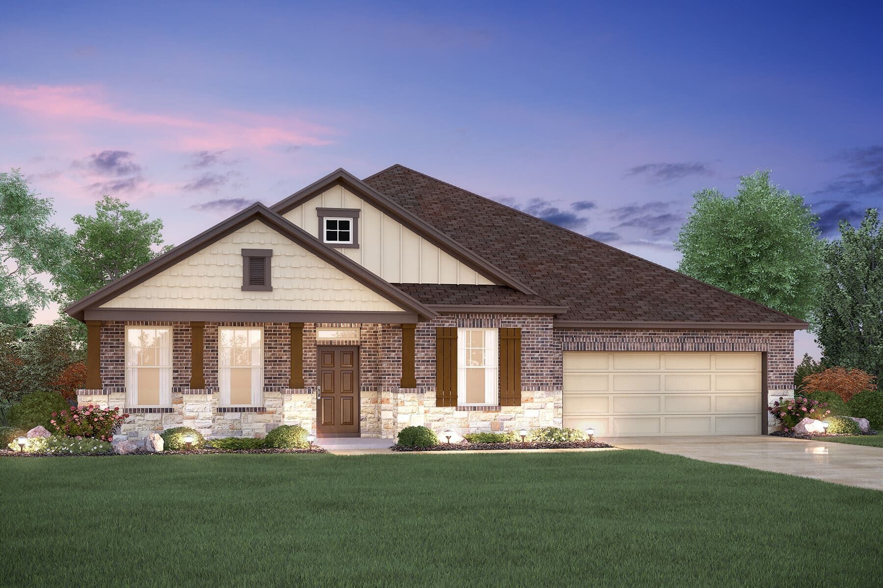Brazos - Preserve At Annabelle Ranch: San Antonio, Texas - M/I Homes