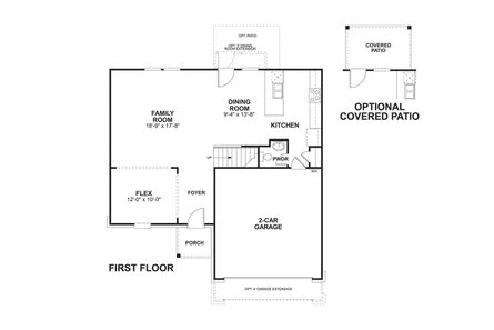 Cabot Floor Plan - M/I Homes