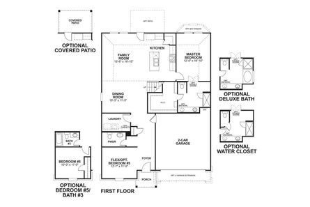 Columbus Floor Plan - M/I Homes