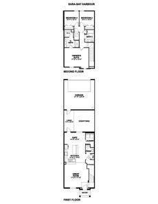 Bay Harbor Floor Plan - M/I Homes