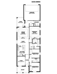 Bimini Floor Plan - M/I Homes