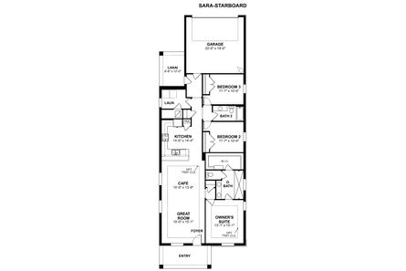 Starboard Floor Plan - M/I Homes