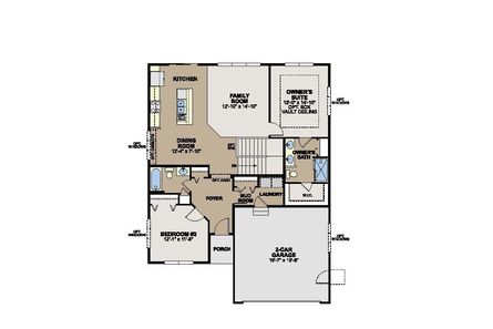 Ivy Floor Plan - M/I Homes