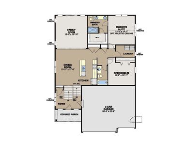 Austin Floor Plan - M/I Homes