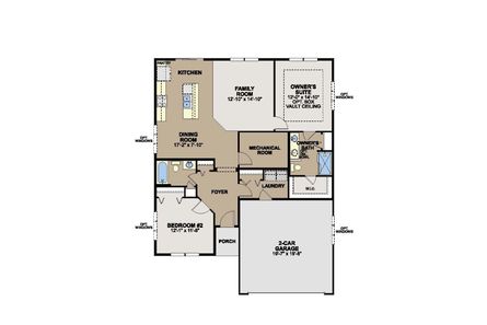 Autumn Floor Plan - M/I Homes