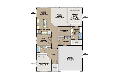 Blakely Floor Plan - M/I Homes