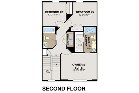 Brooks Floor Plan - M/I Homes