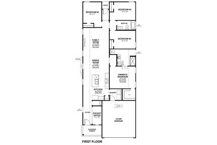 Periwinkle Floor Plan - M/I Homes
