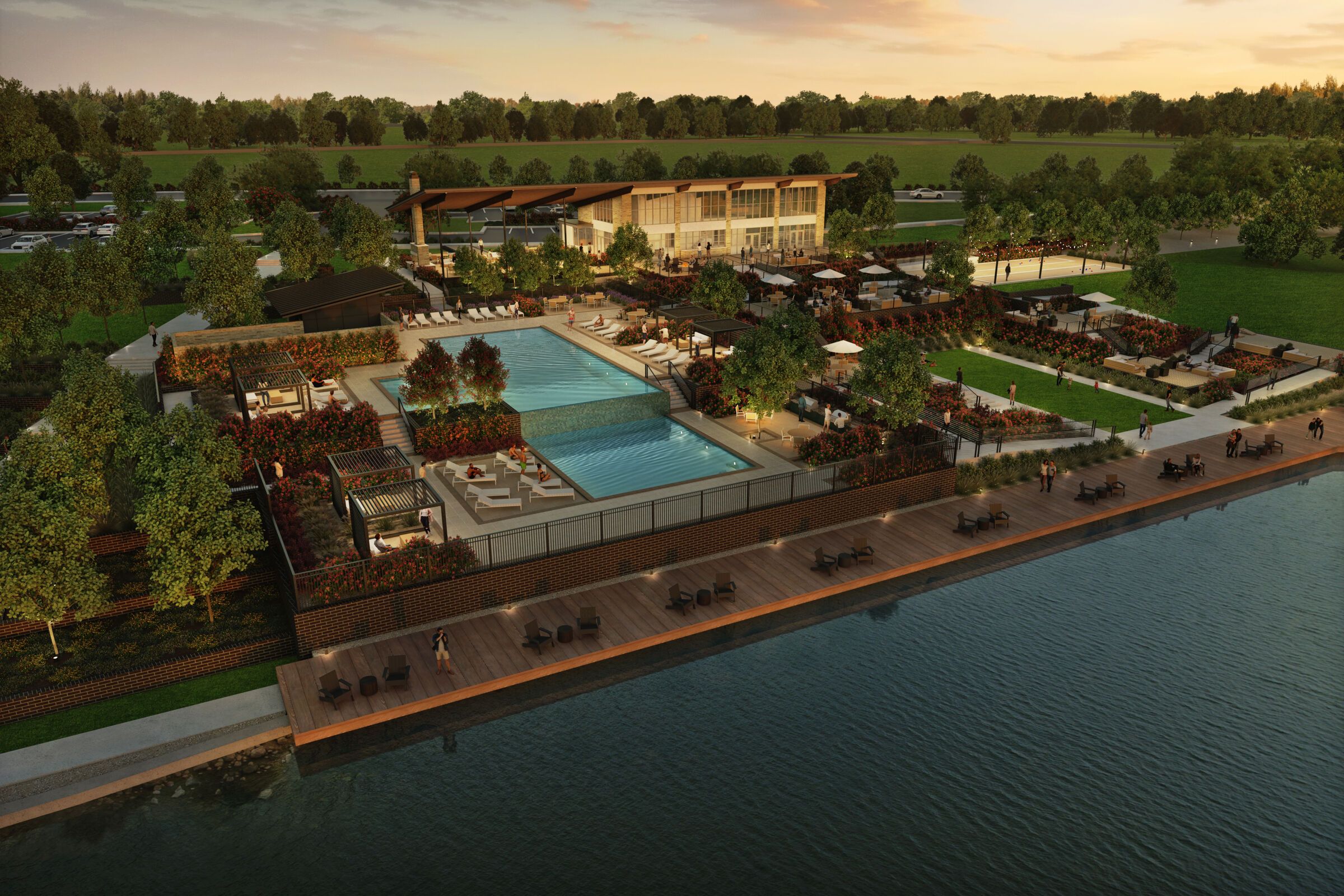 Amenity Center Rendering