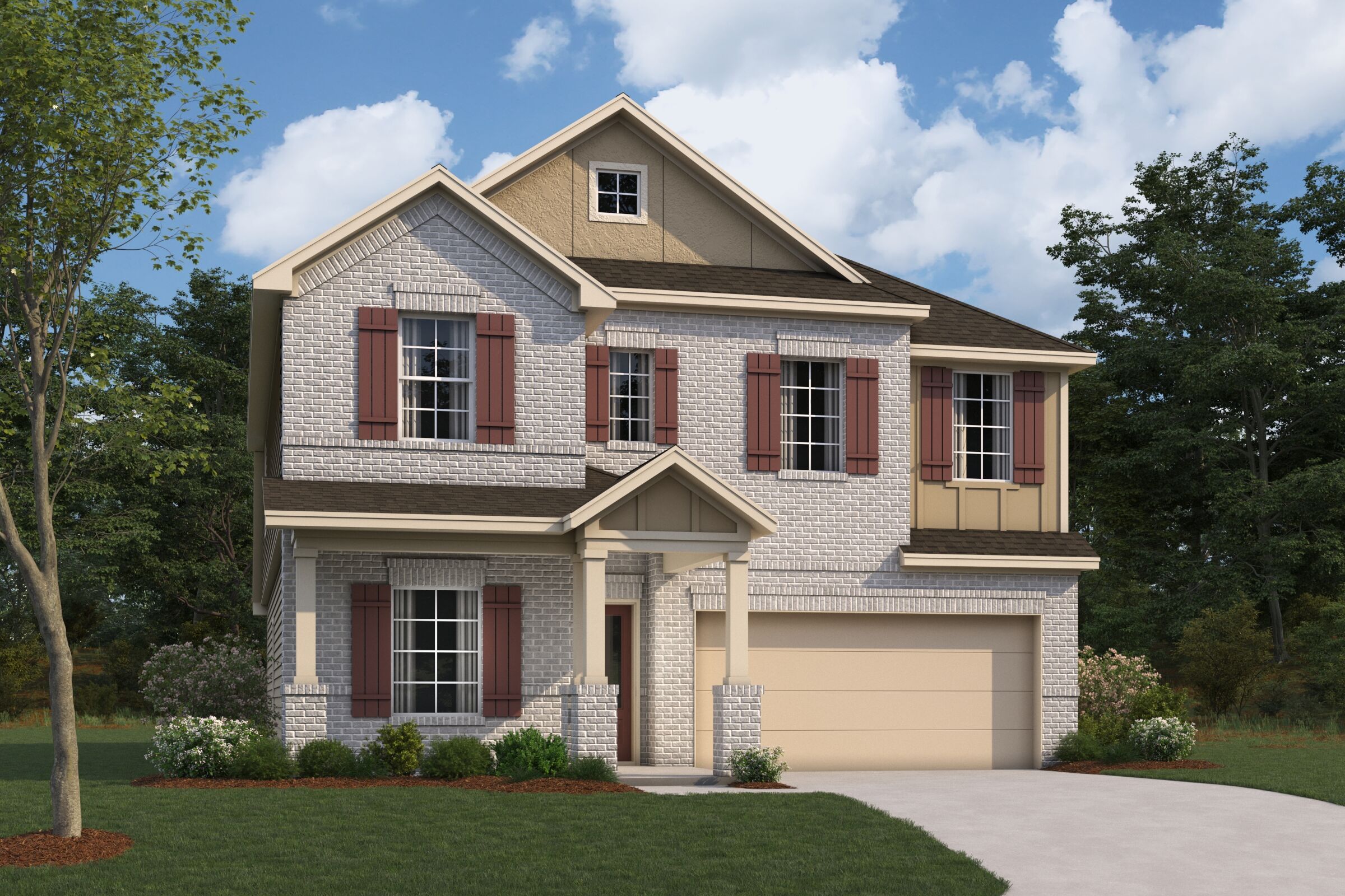 Armstrong - Pinewood At Grand Texas: New Caney, Texas - M/I Homes