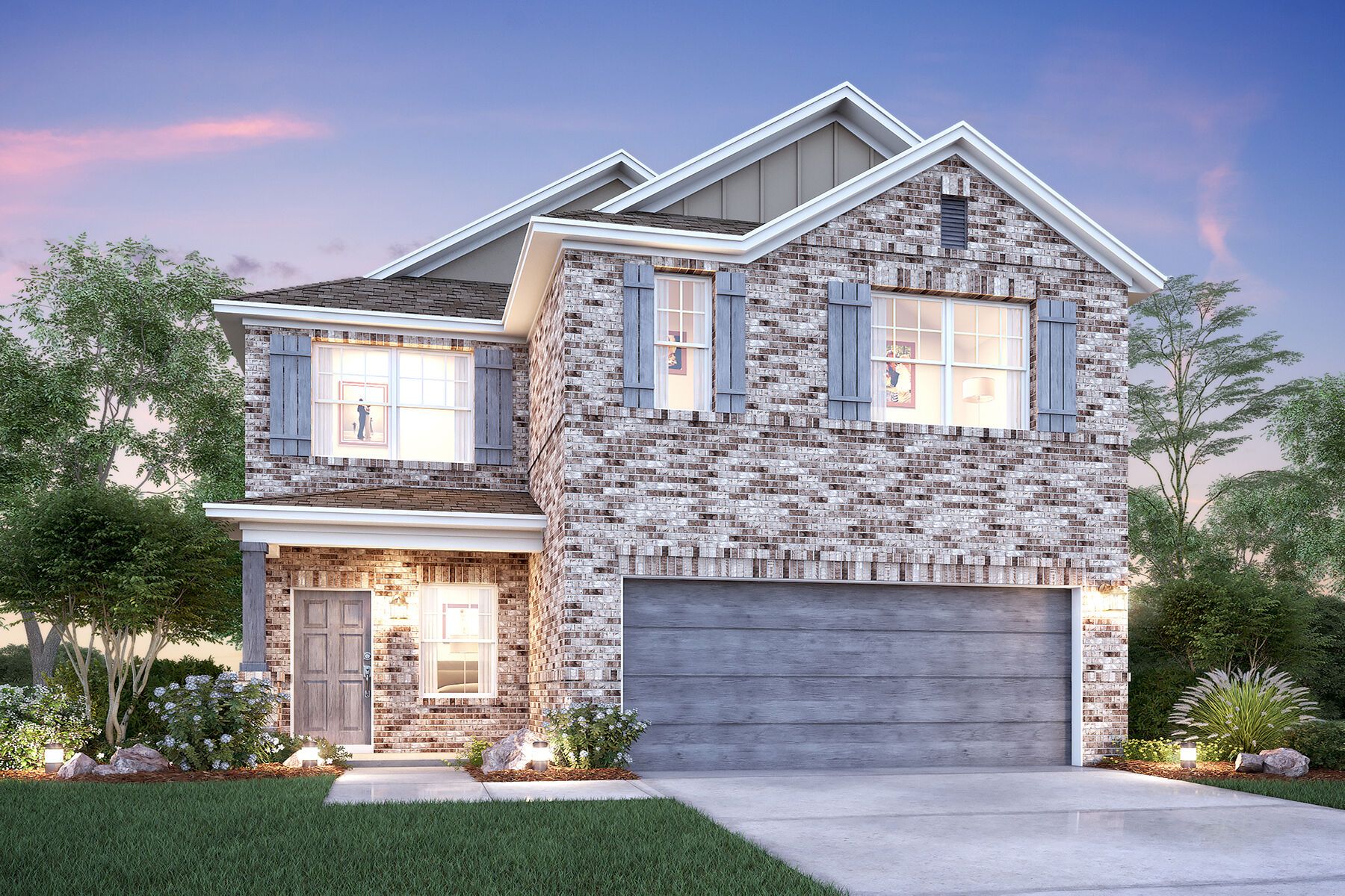 Larkspur - Meadow Park: Ponder, Texas - M/I Homes