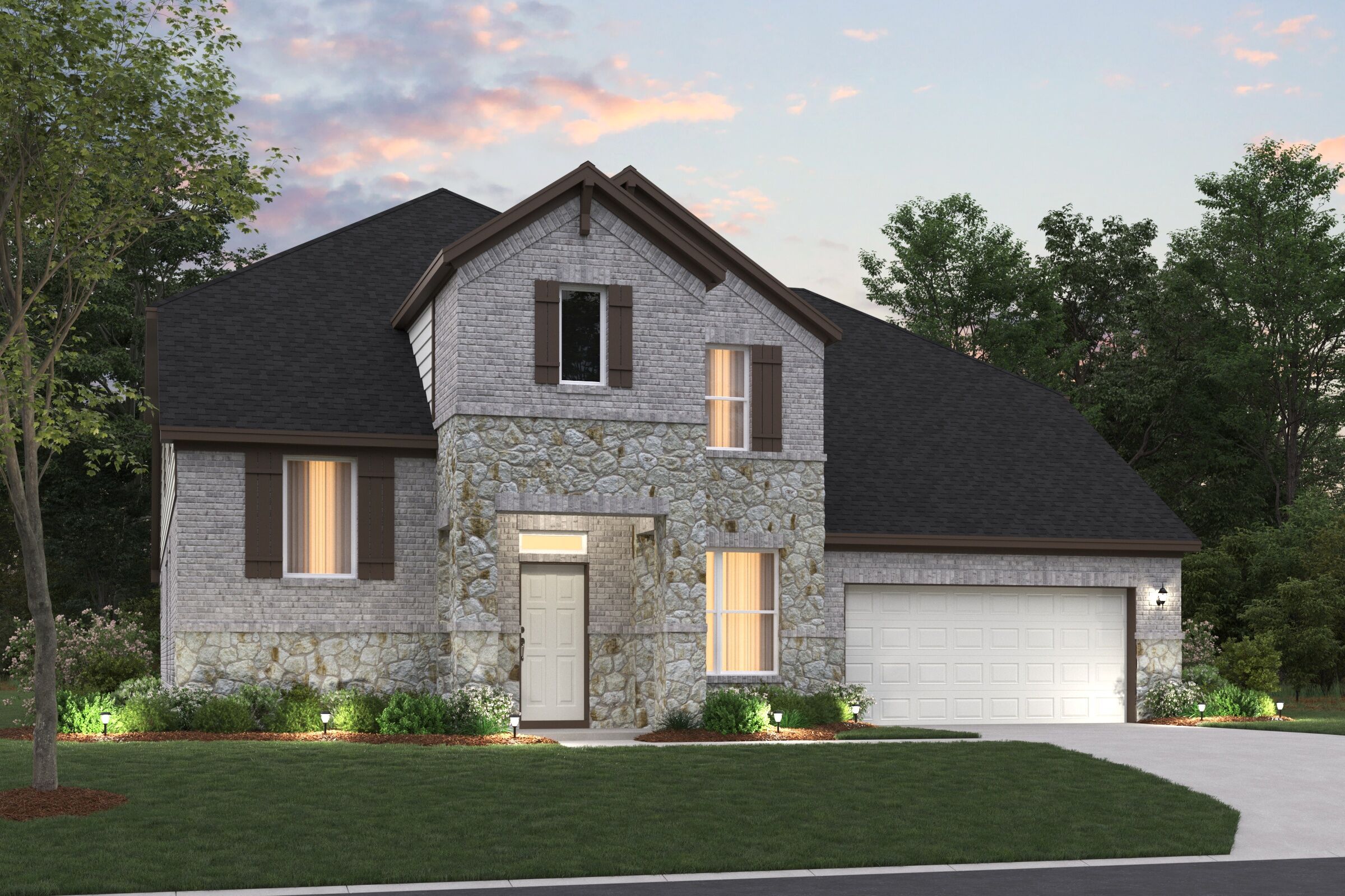 Caspano - Edgewood: Leander, Texas - M/I Homes