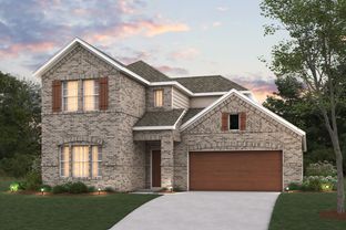 Livingston - Hunters Ridge: Crowley, Texas - M/I Homes