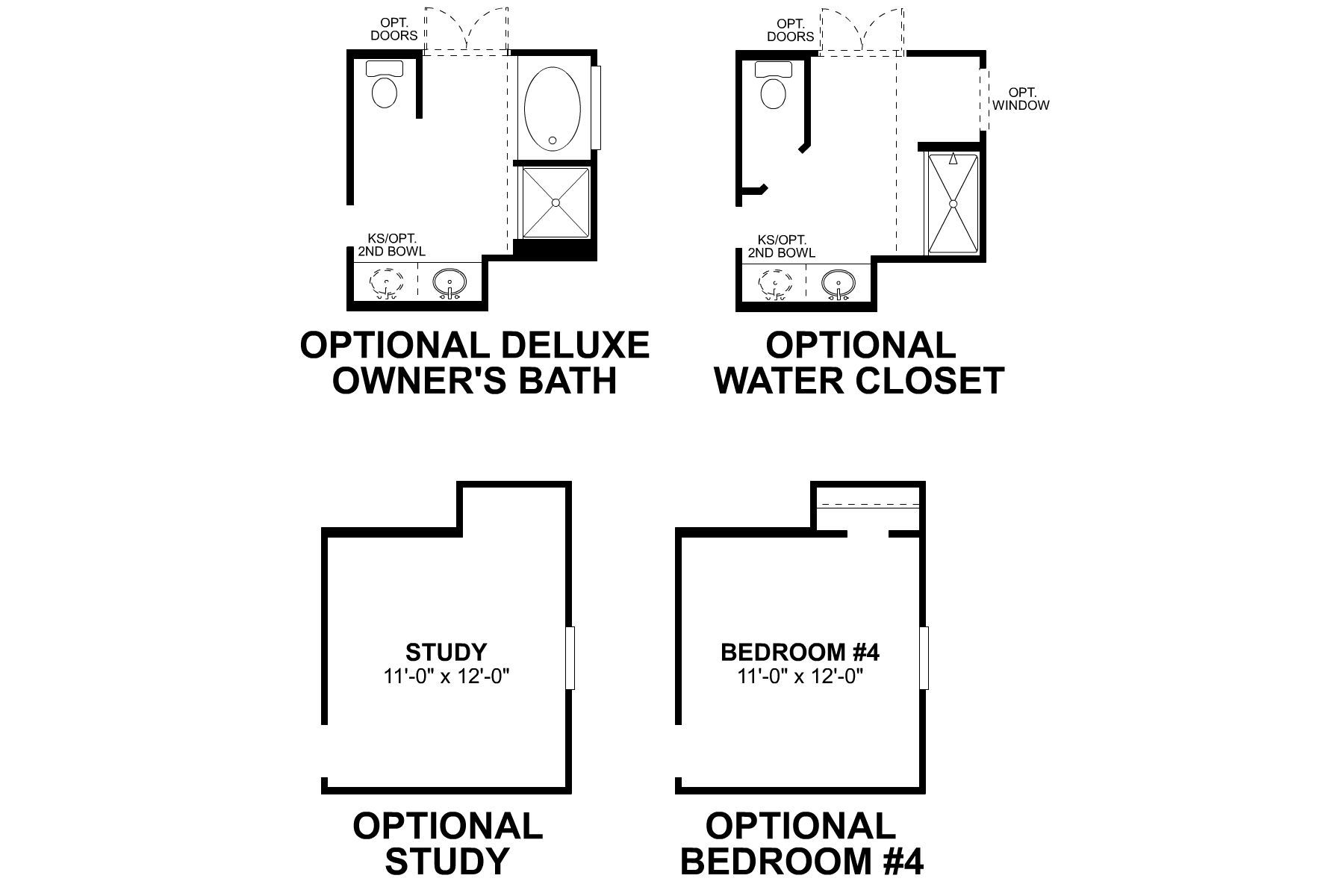 Ellsworth First Floor Options