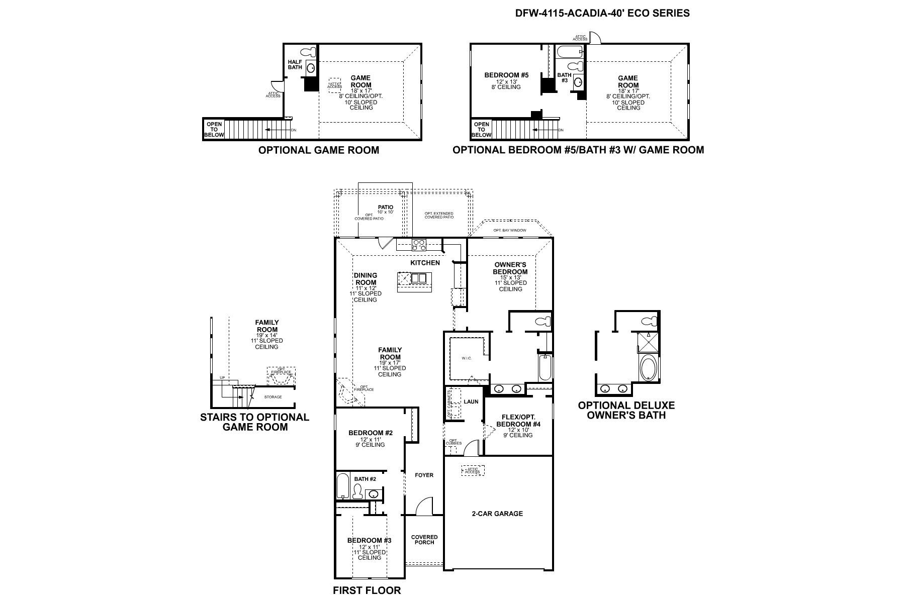 Acadia Floorplan
