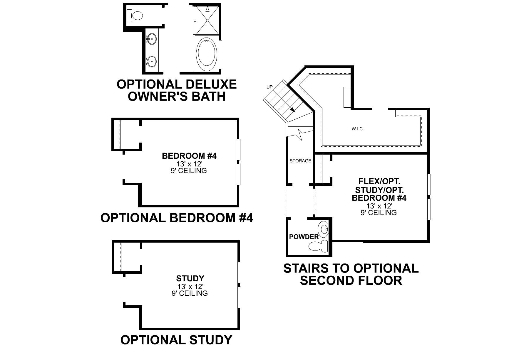 Edmonds First Floor Options