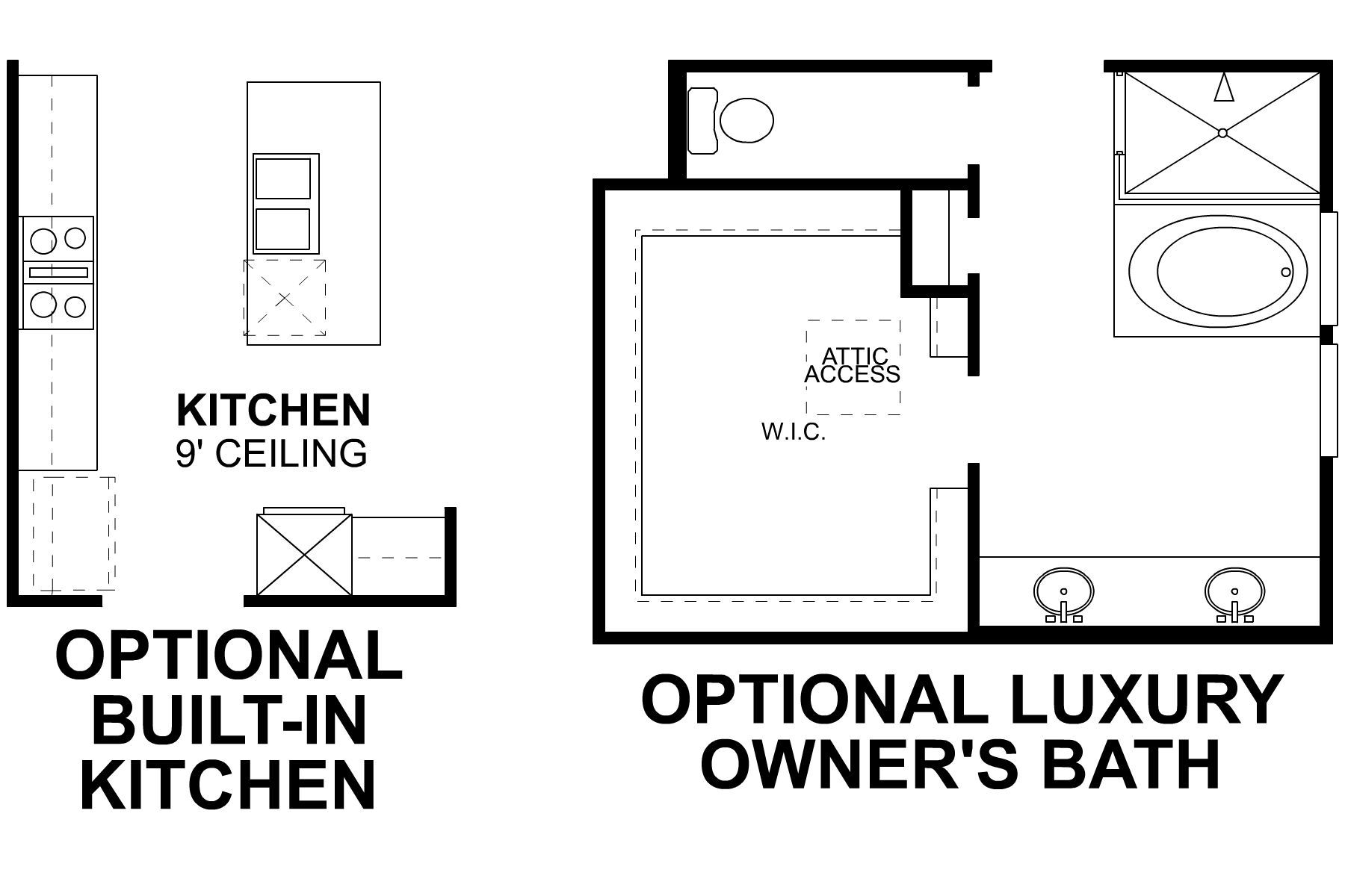 Salado First Floor Options