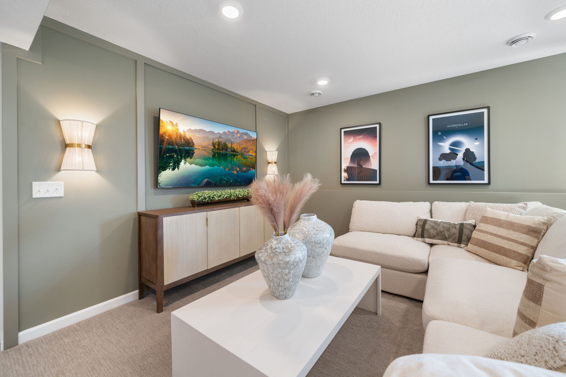 Lower Level Recreation Room