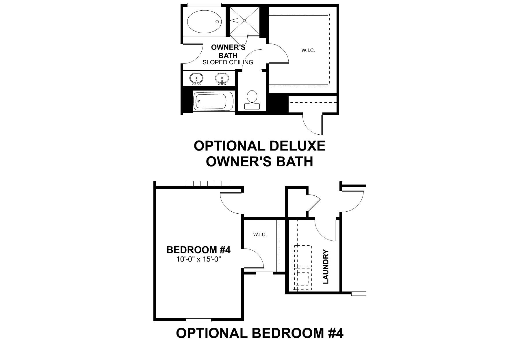 Sheldon Second Floor Options
