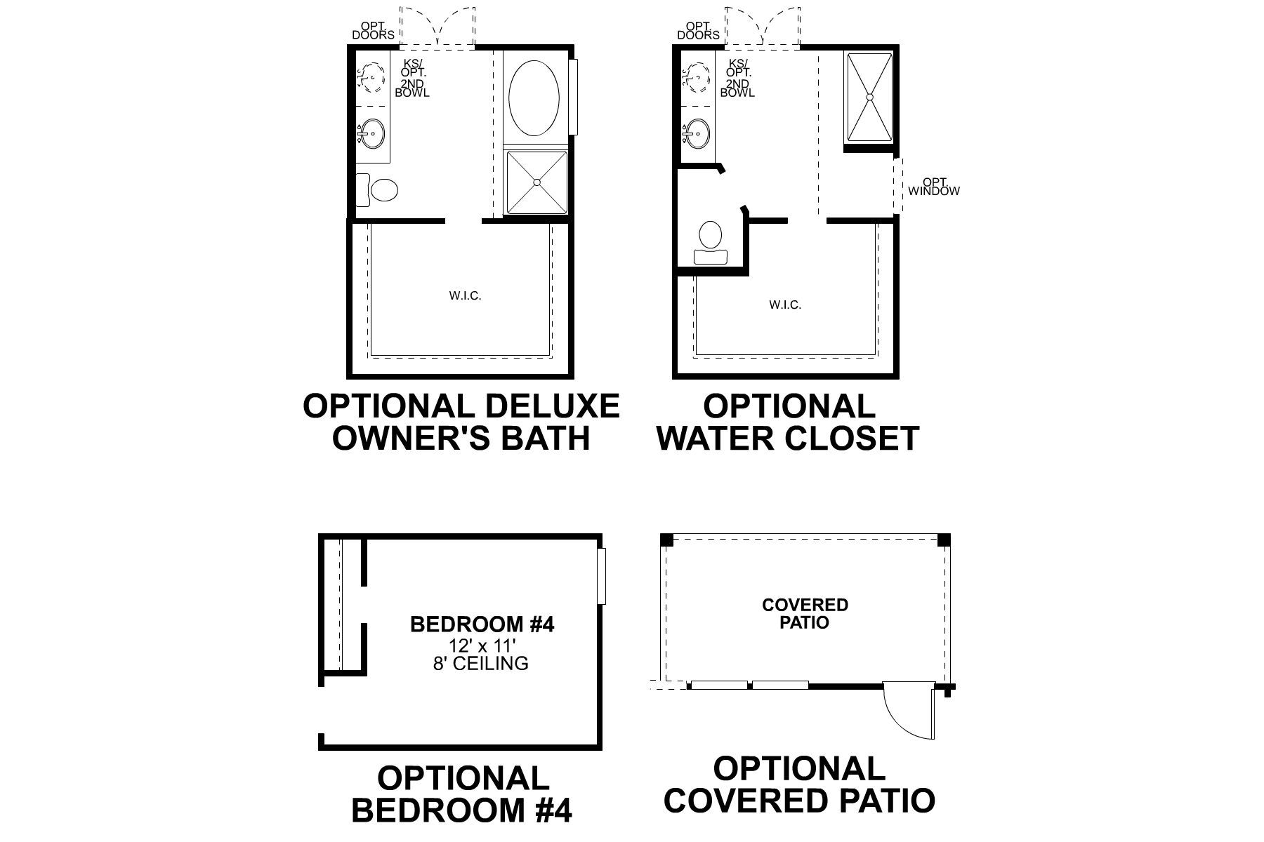 Boone First Floor Options