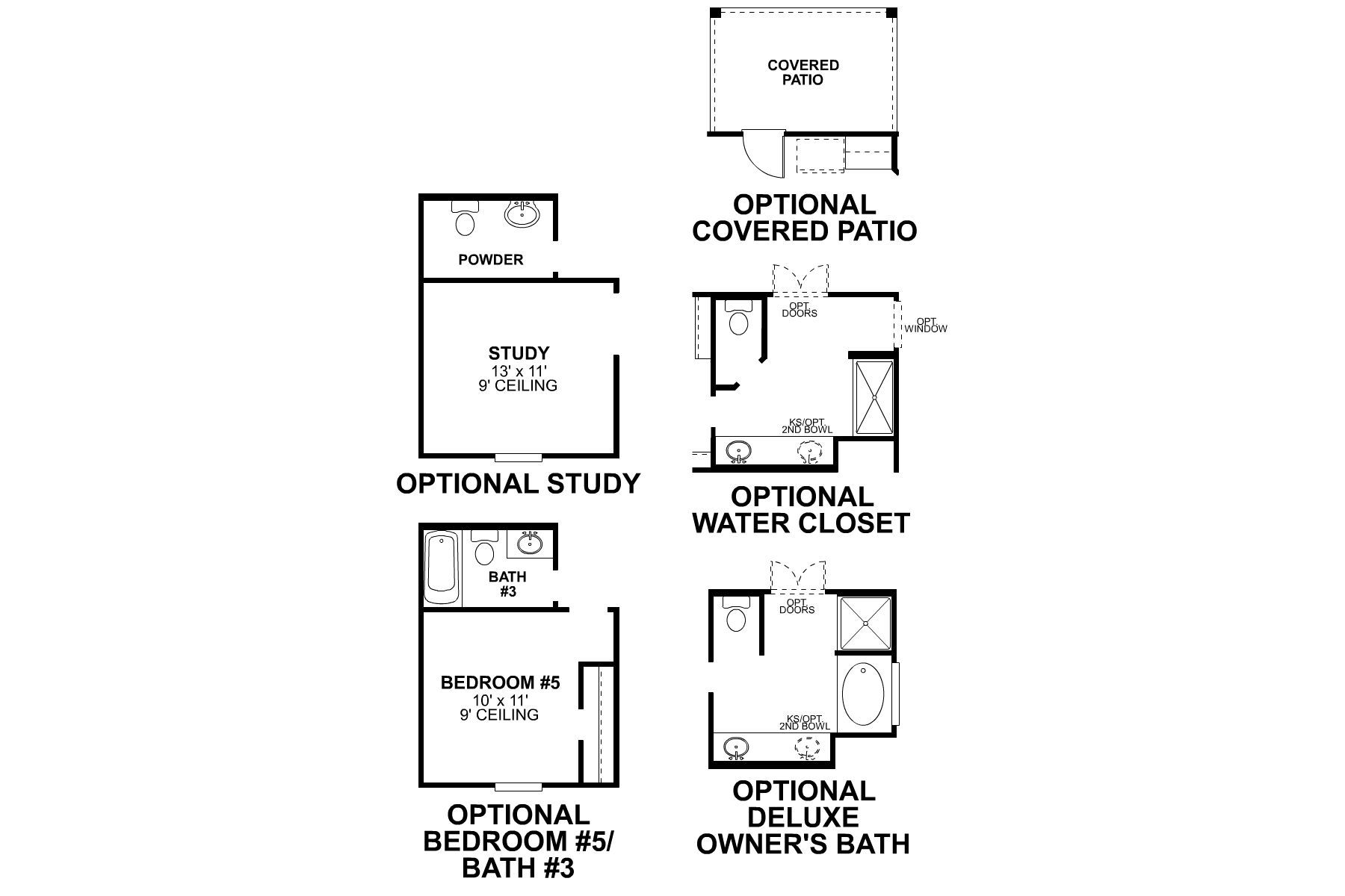 Columbus First Floor Options