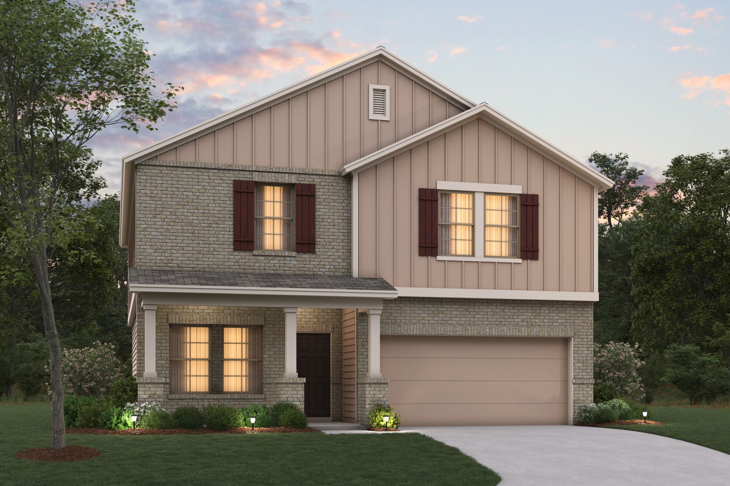 Donley - Verano Farms: Von Ormy, Texas - M/I Homes