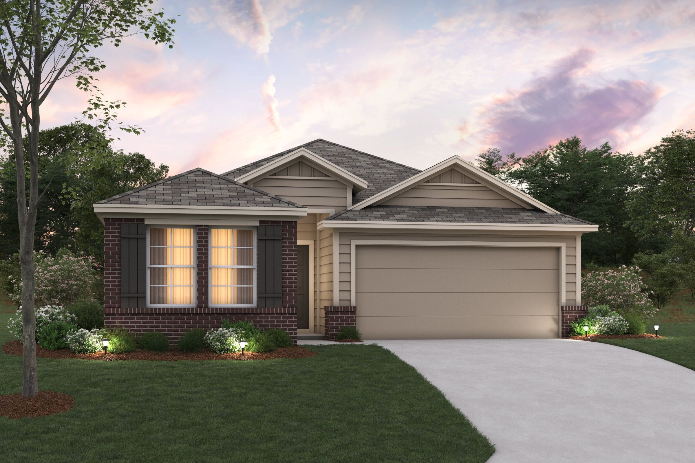 Kendall - Meadows at Clear Springs: New Braunfels, Texas - M/I Homes
