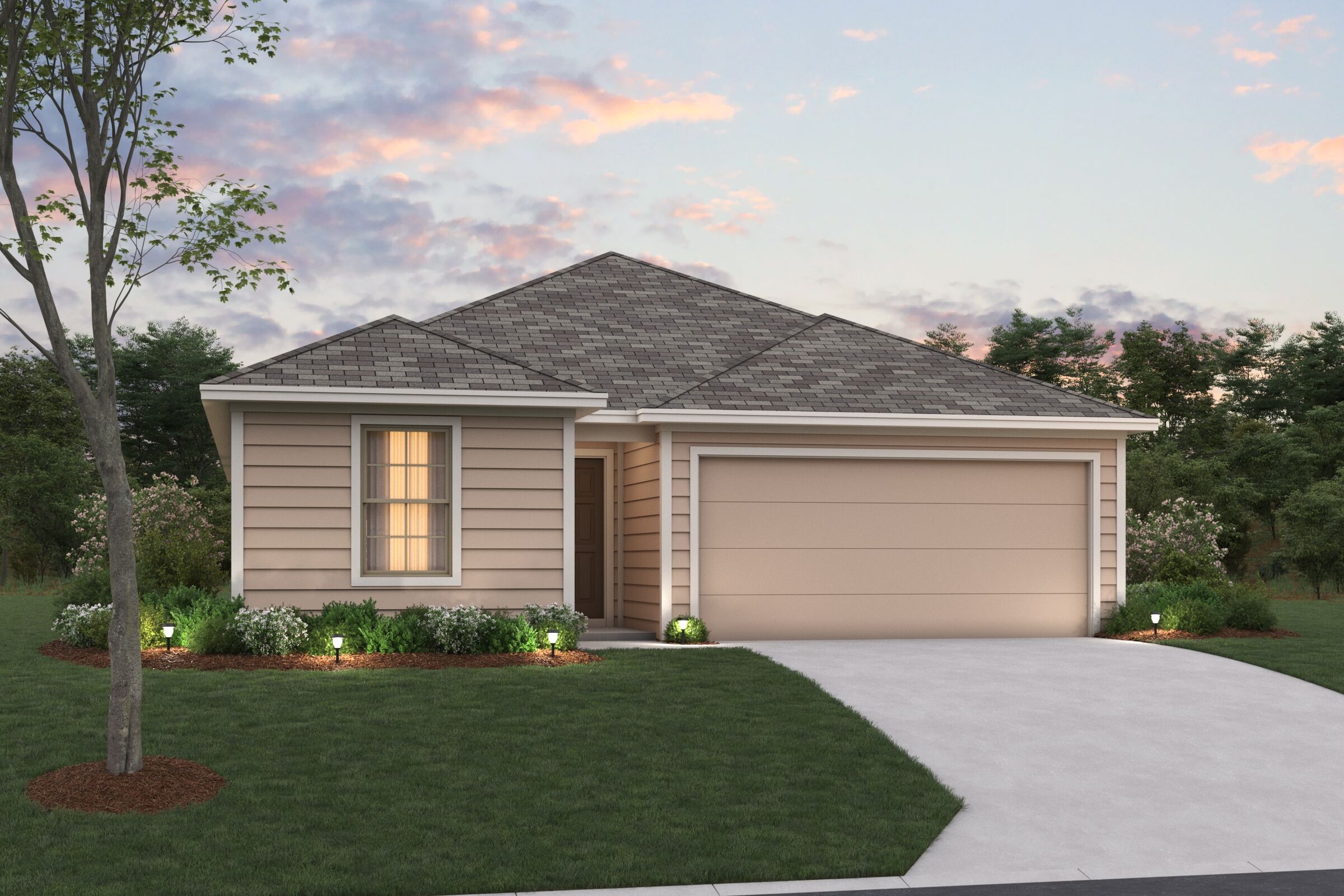 Dawson I - Marble Creek Crossing: Austin, Texas - M/I Homes